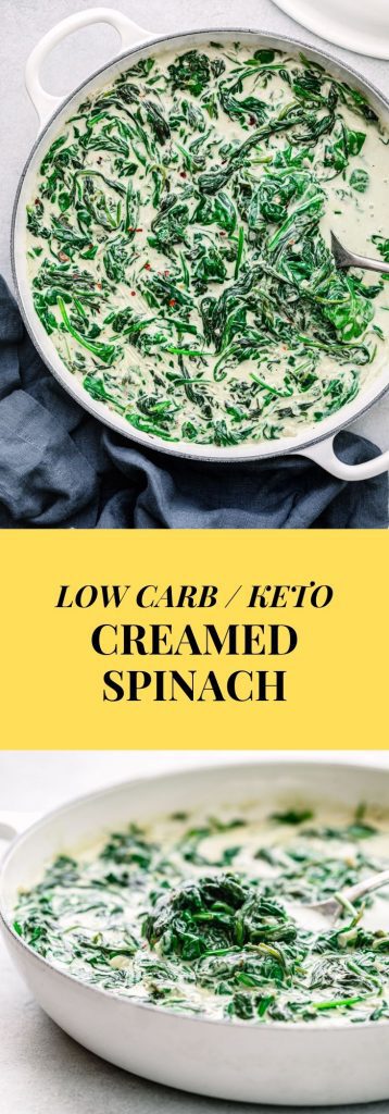 easy keto creamed spinach