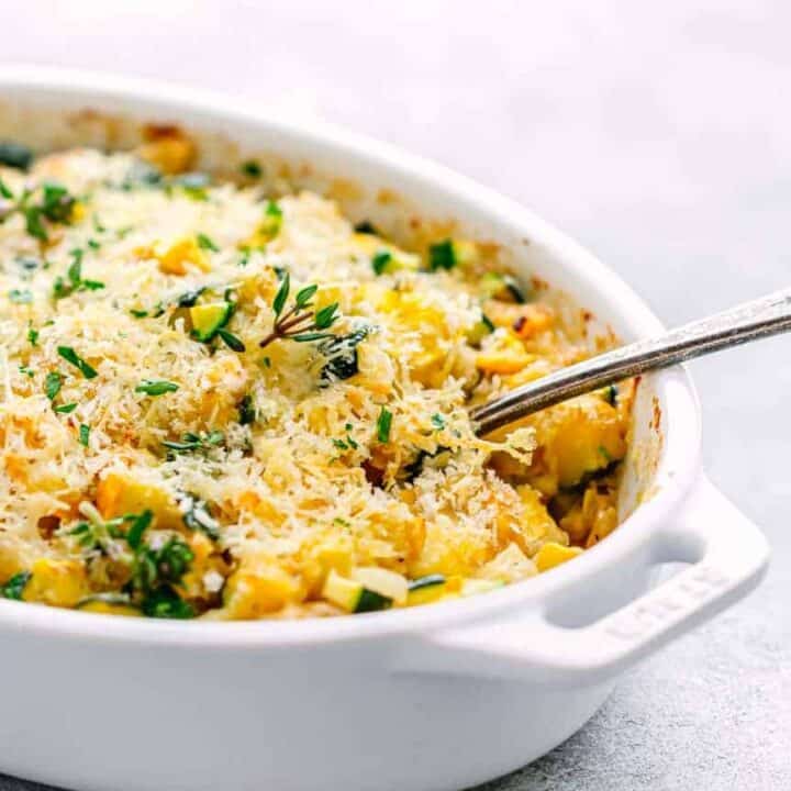 Summer Squash Casserole | Cheesy and Healthy - Posh Journal