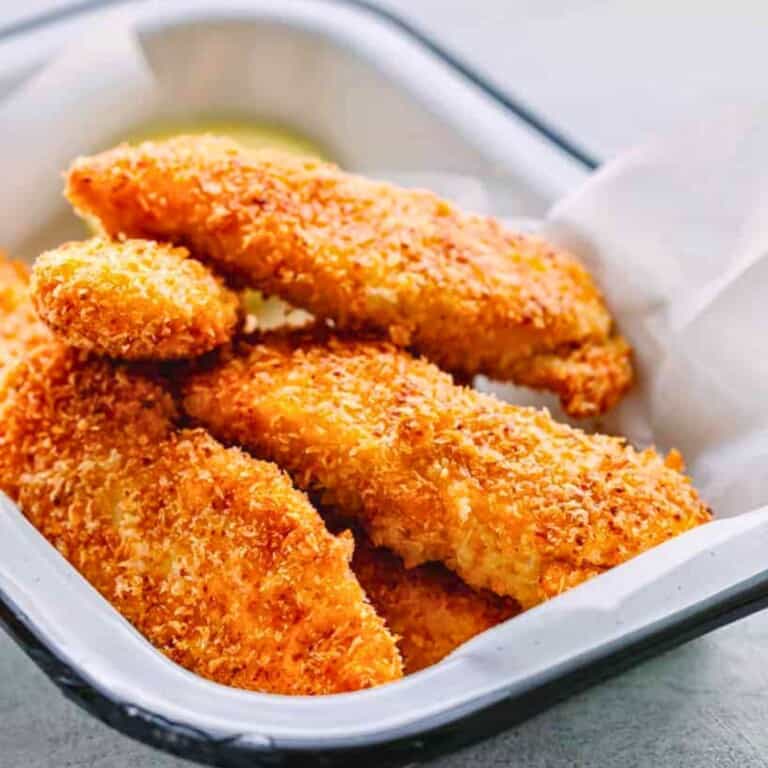 Healthy Baked Chicken Tenders recipe