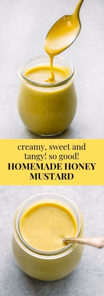 homemade honey mustard recipe