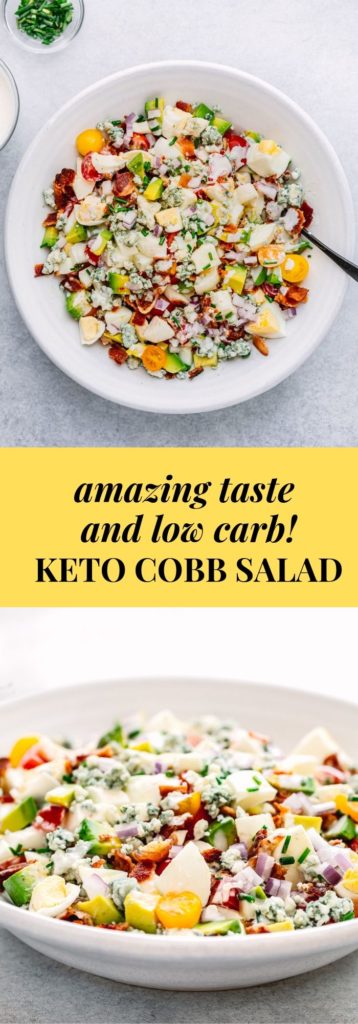 Keto Cobb Salad Recipe