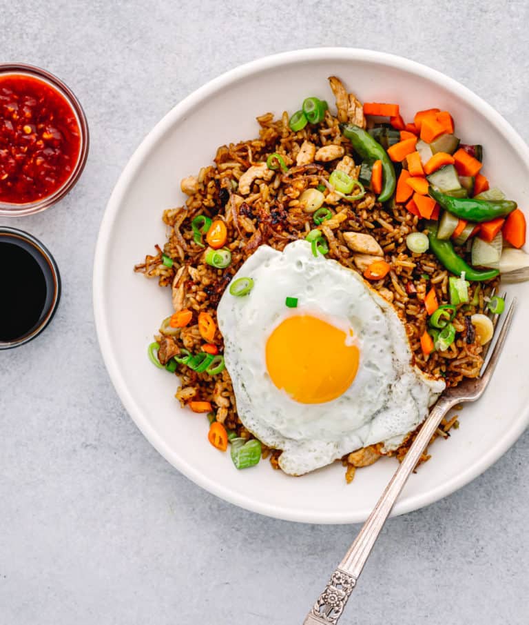 Nasi Goreng Recipe (Indonesian Fried Rice) - Posh Journal