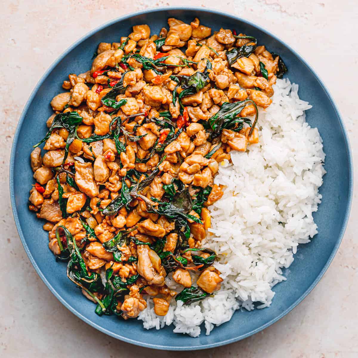 Thai Basil Chicken Recipe. 