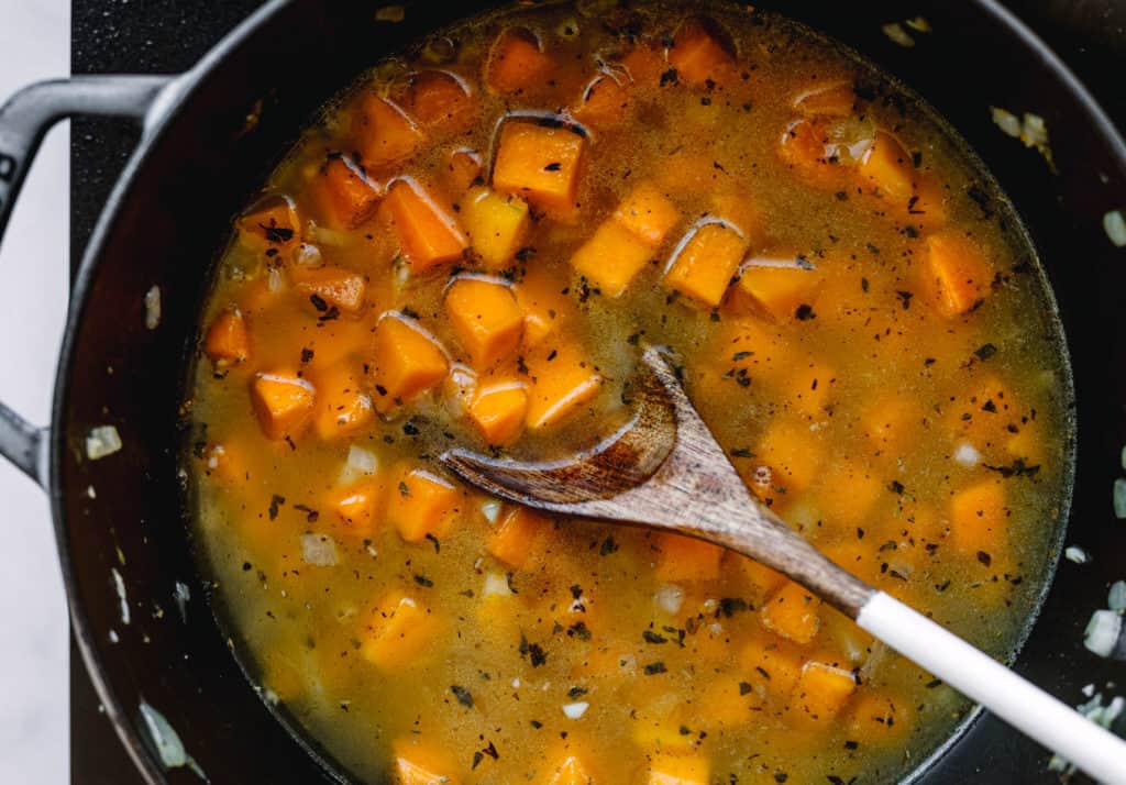 Butternut Squash Carbonara