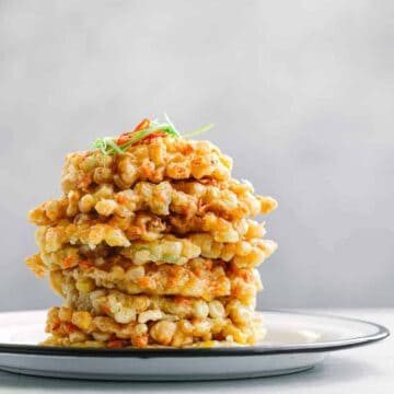 Indonesian Corn Fritters Perkedel Jagung