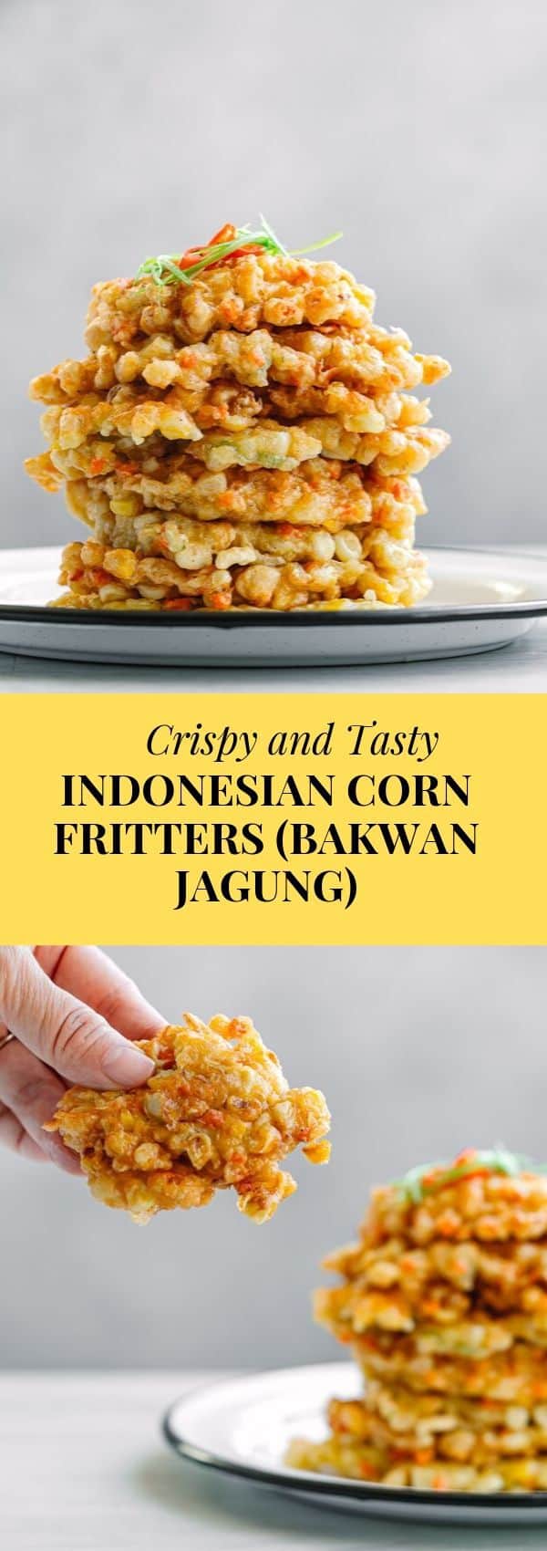 Indonesian Corn Fritters Perkedel Jagung Posh Journal