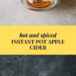 Instant pot Apple Cider