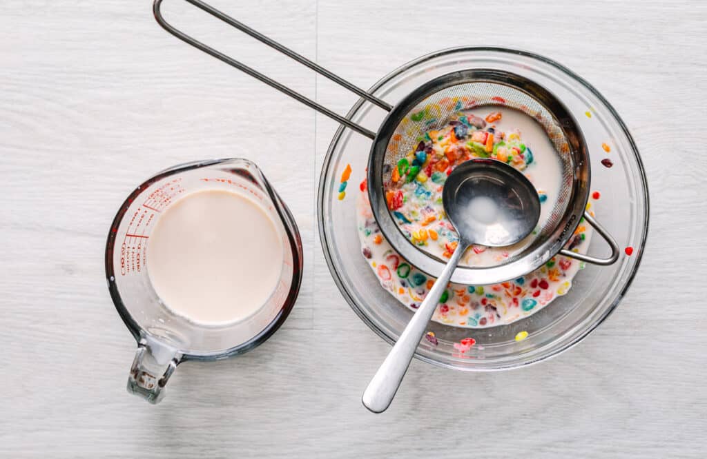 Panna Cotta with Cereal