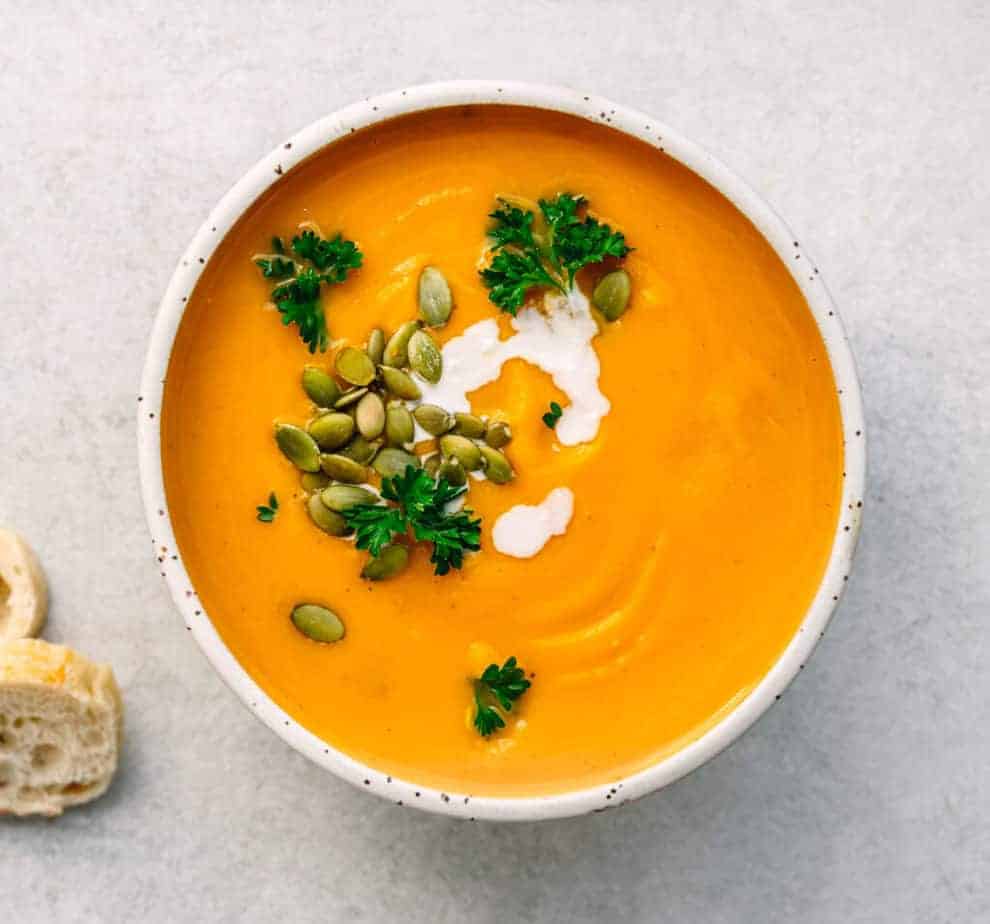 Pressure Cooker Pumpkin Soup