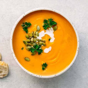 Pressure Cooker Pumpkin Soup