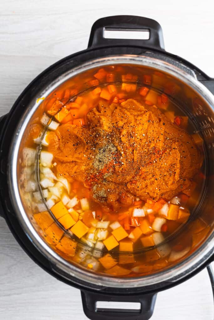 How to Cook Pumpkin Soup in an Instant Pot