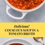 Couscous soup recipe
