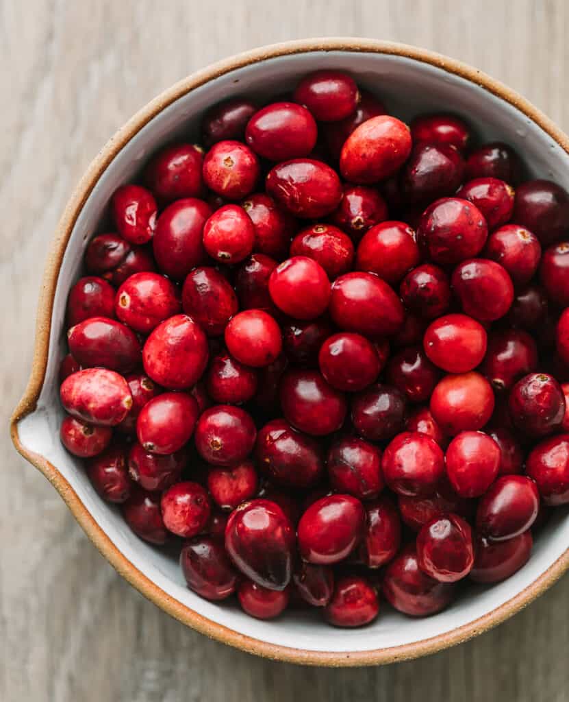 fresh cranberries 