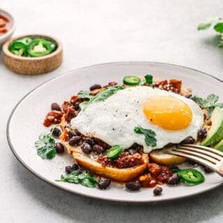 Mexican Breakfast Toast