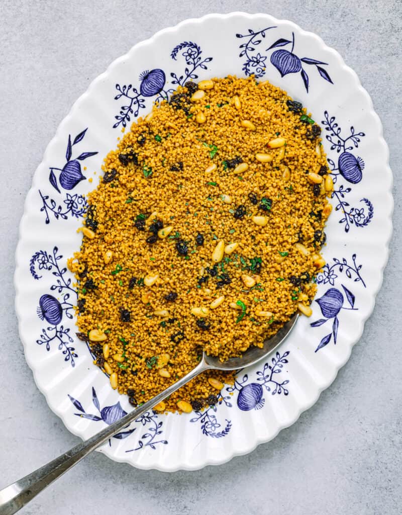 Morrocan Couscous with Currants