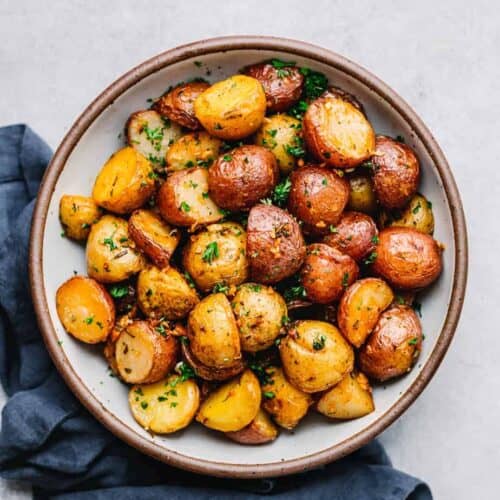 Roasted Baby Potatoes with Rosemary and Garlic - Posh Journal