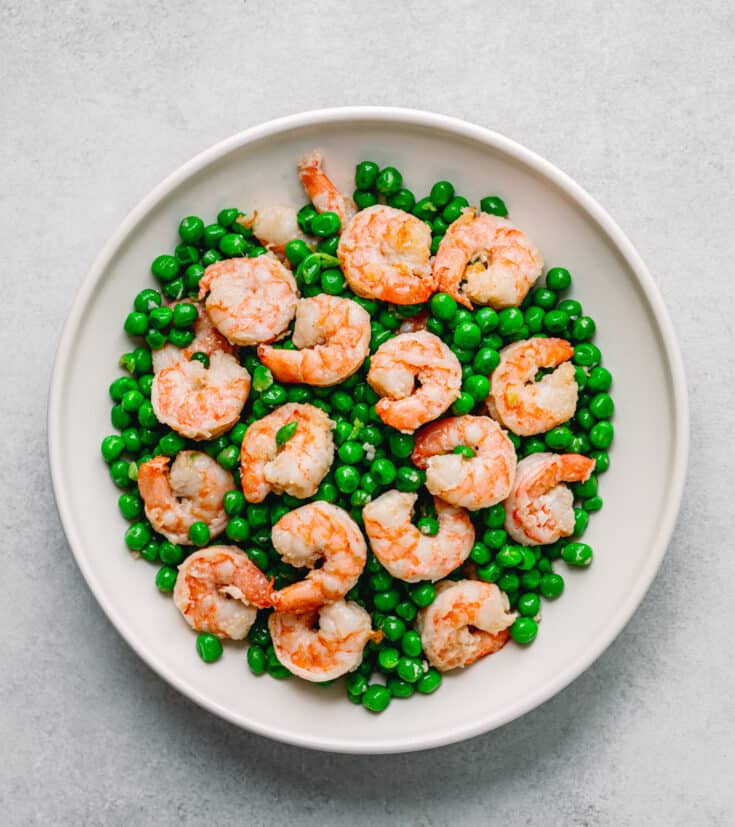Shrimp and Green Peas Stir Fry Posh Journal