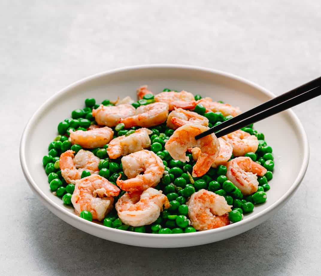 Shrimp and Green Peas Stir Fry Posh Journal