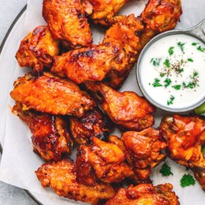 Instant Pot Chicken Wings with Buffalo Sauce