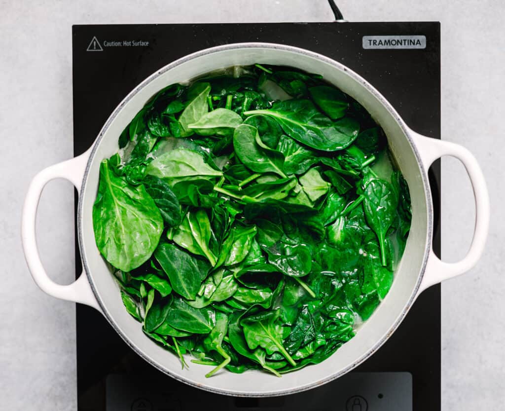 spinach soup