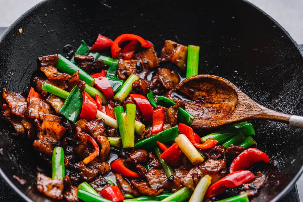 Sichuan Twice-Cooked Pork Belly