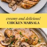 creamy chicken marsala
