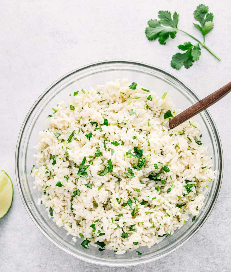 Instant Pot Cilantro Lime Rice - Posh Journal