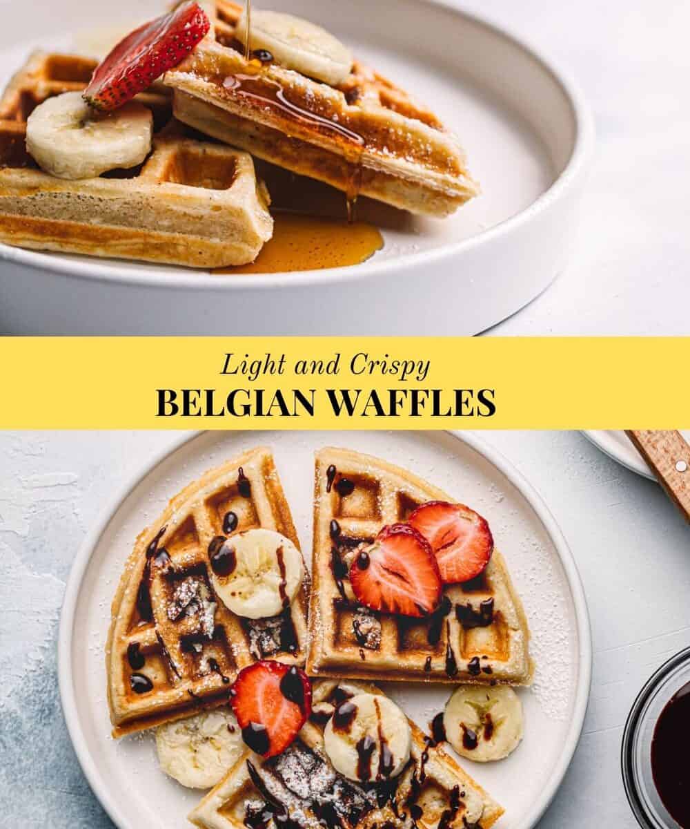 Belgian Waffles Recipe