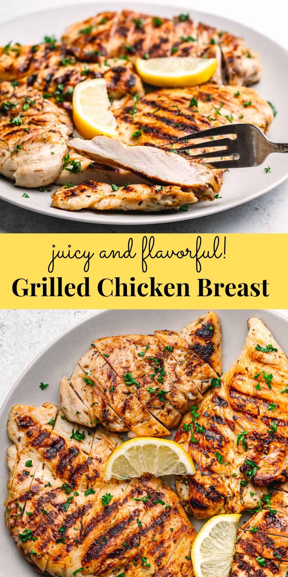 Grilled Chicken Breast - So Flavorful and Juicy! - Posh Journal