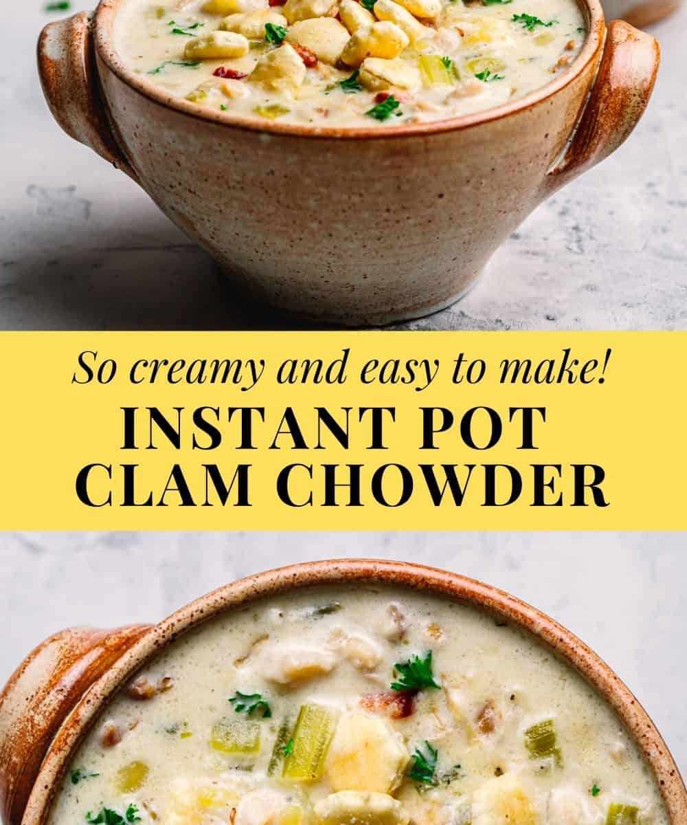 Instant Pot Clam Chowder Recipe