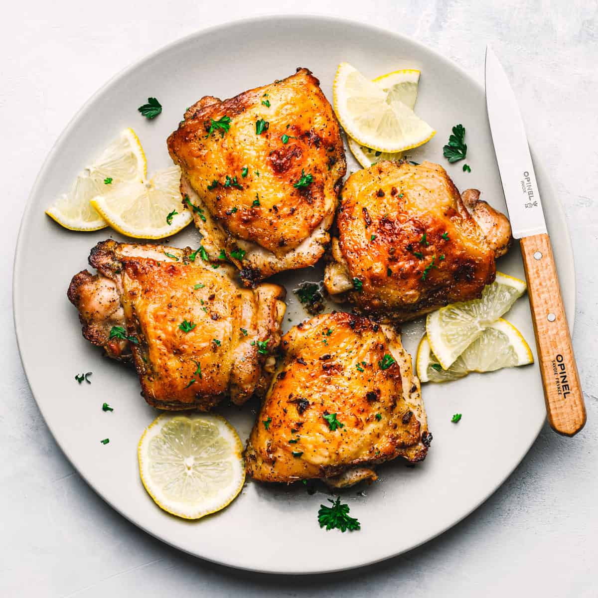 Lemon pepper chicken thighs recipe