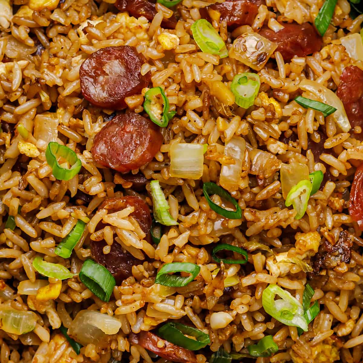  Riz frit à la saucisse chinoise 