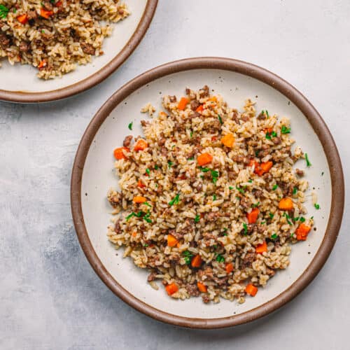 Instant Pot Ground Beef and Rice: An Uzbek Beef Plov-Inspired Dish ...