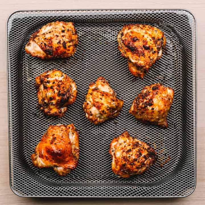 Air Fryer Chicken Thighs | Posh Journal