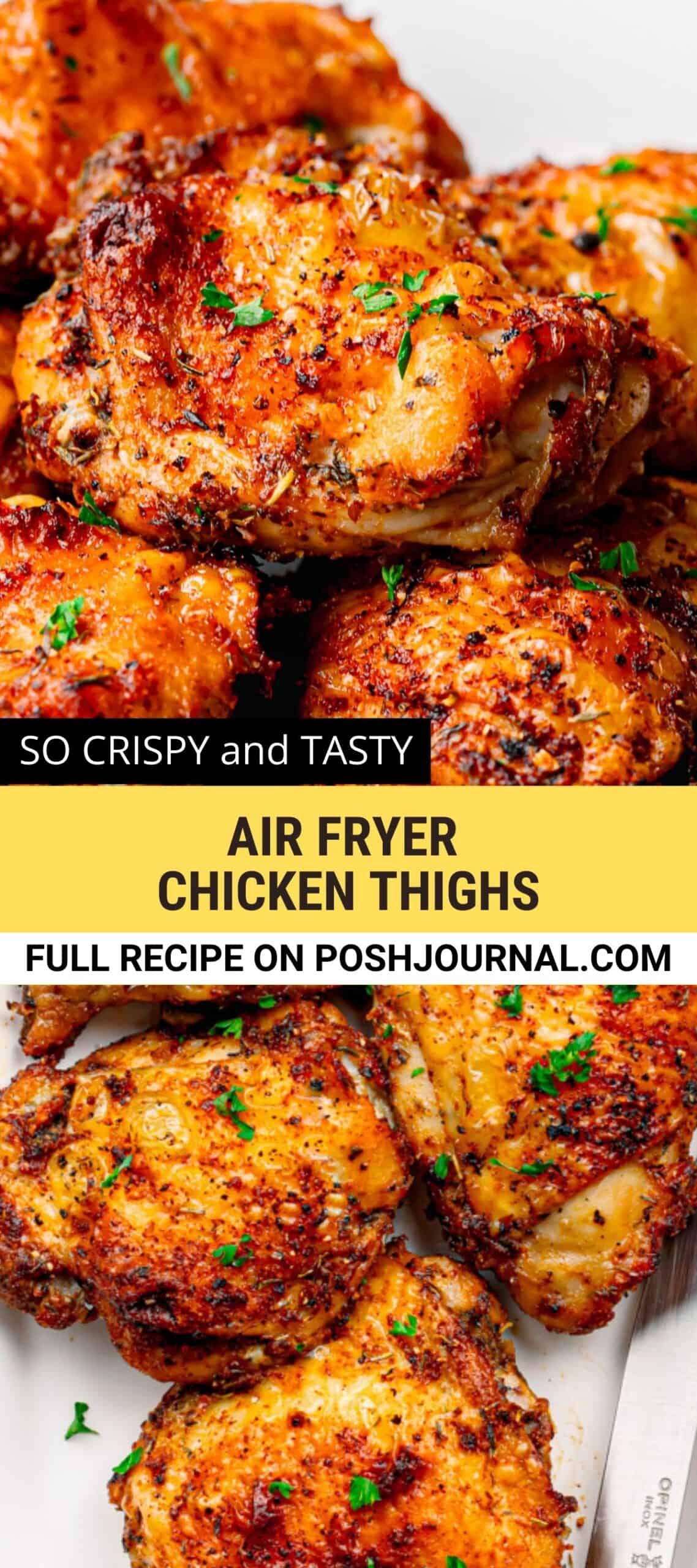Air fryer chicken thighs posh journal