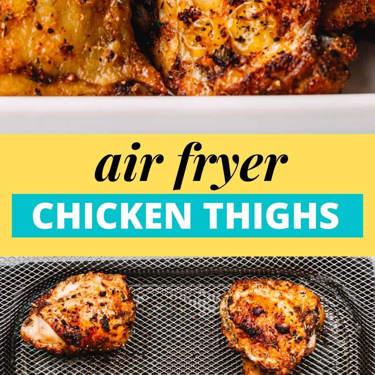 Air Fryer Chicken Thighs | Posh Journal