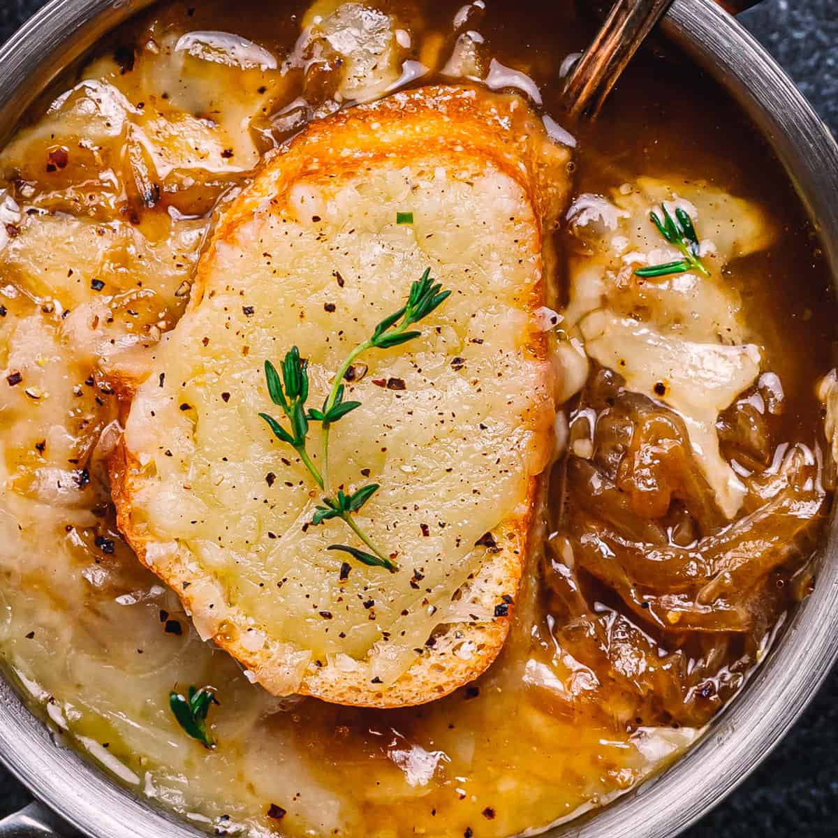 French Onion Simmer Soup