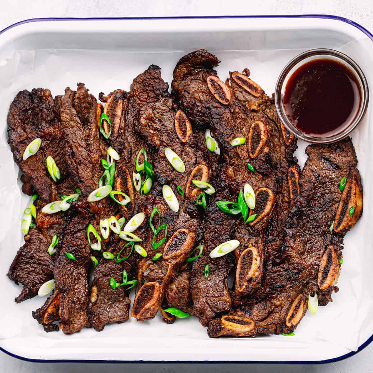 Kalbi (Galbi) Korean BBQ Short Ribs