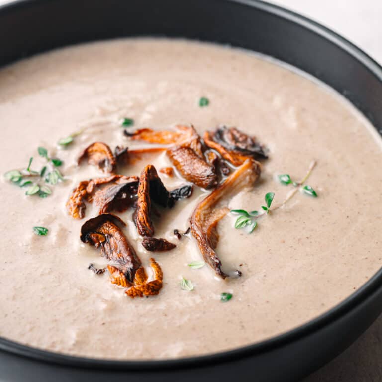 Creamy Mushroom Soup with No Cream - Posh Journal
