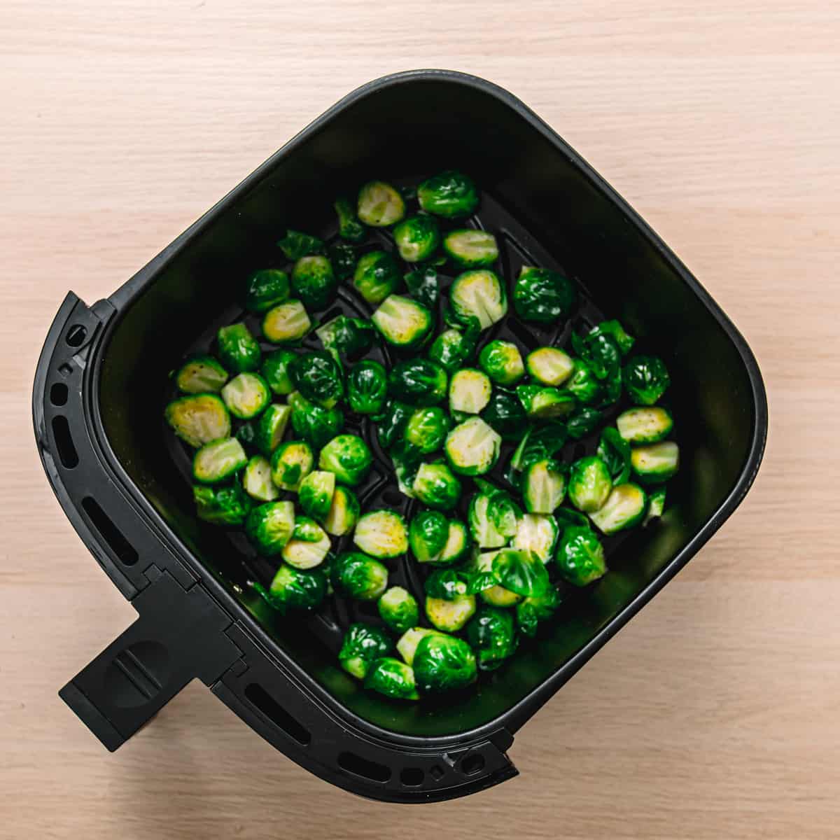 Brussels Sprouts in an Air Fryer