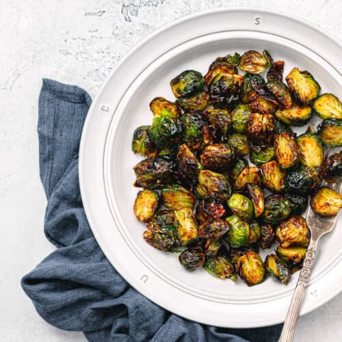 Air Fryer Brussels Sprouts - Posh Journal