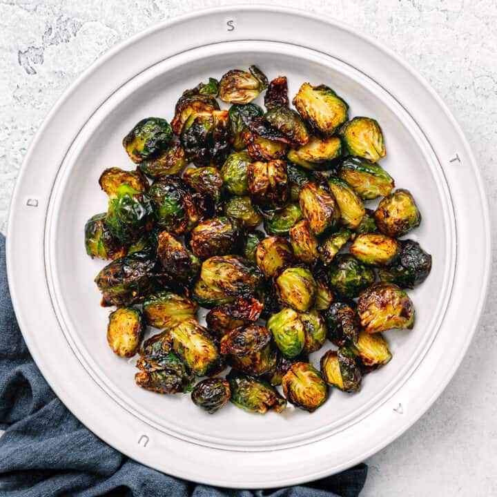 Air Fryer Brussels Sprouts - Posh Journal