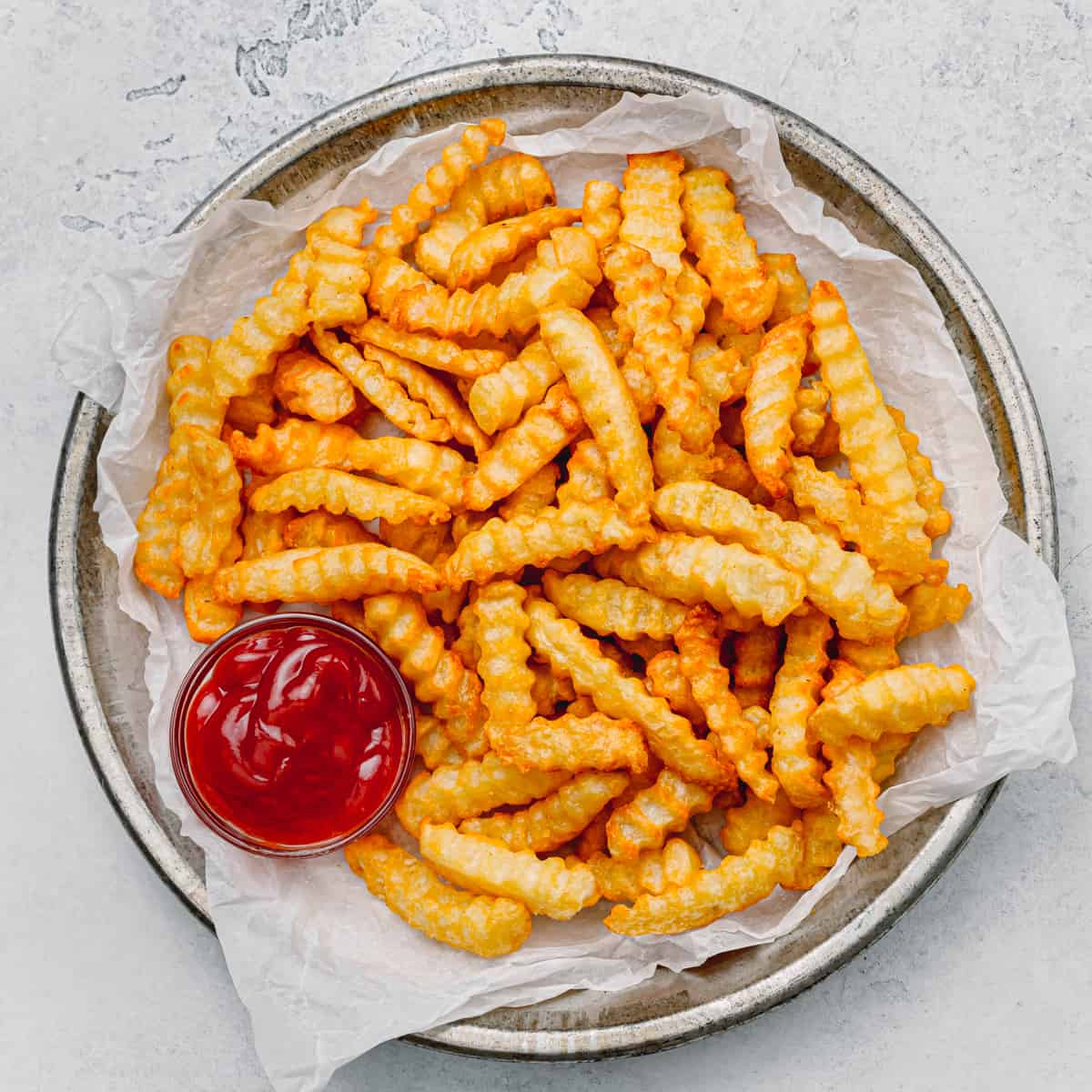 Air Fryer Frozen French Fries {So Crispy!} - Kristine's Kitchen