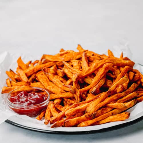 Air Fryer Sweet Potato Fries - Posh Journal