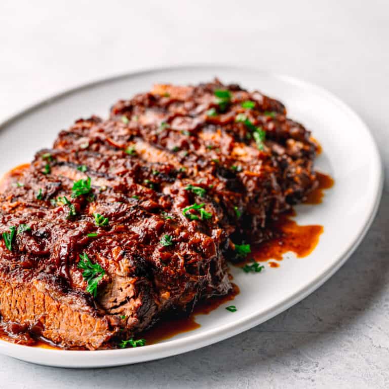 Easy Braised Beef Brisket (How to Cook Tender Brisket in the Oven ...