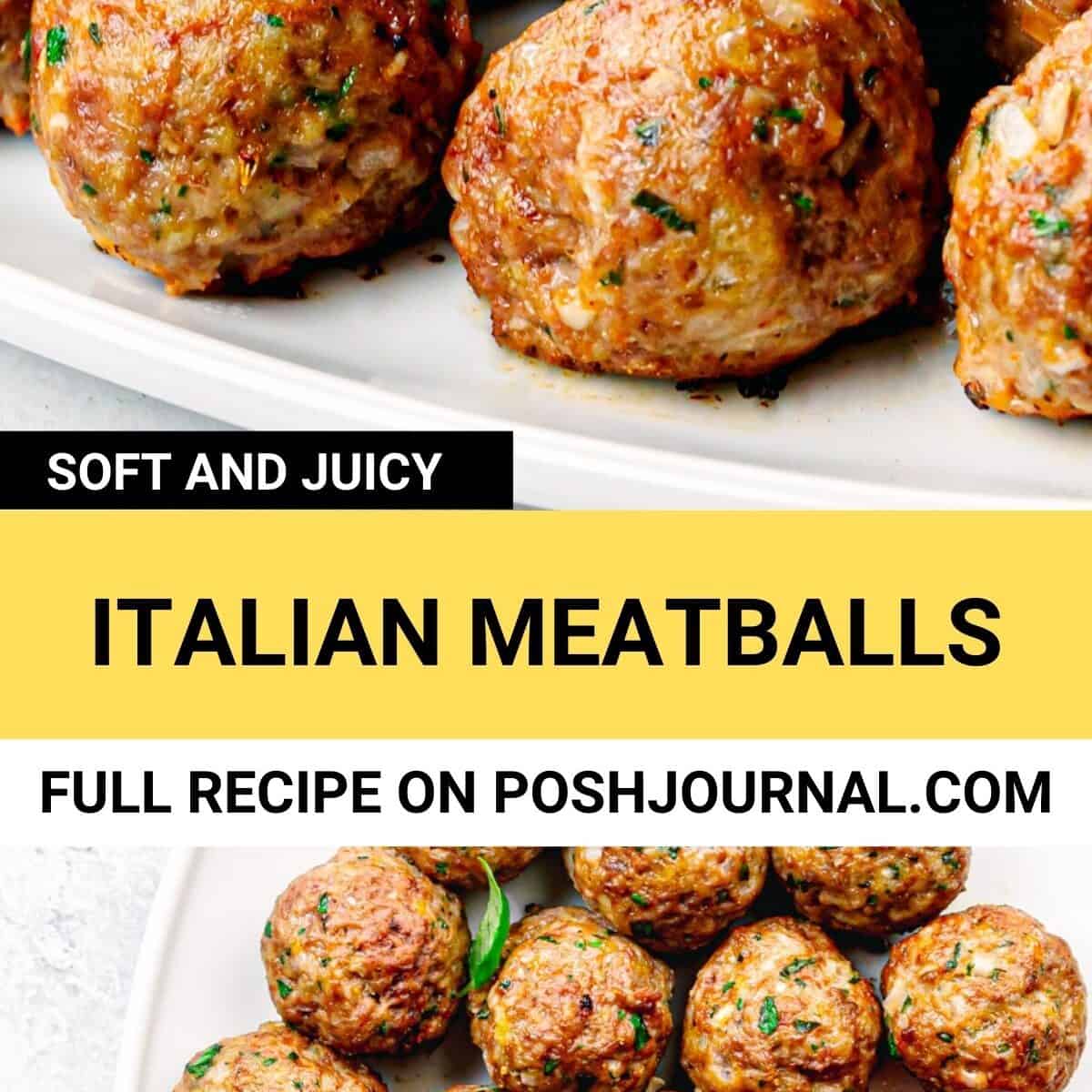 Ground Beef Italian Meatballs