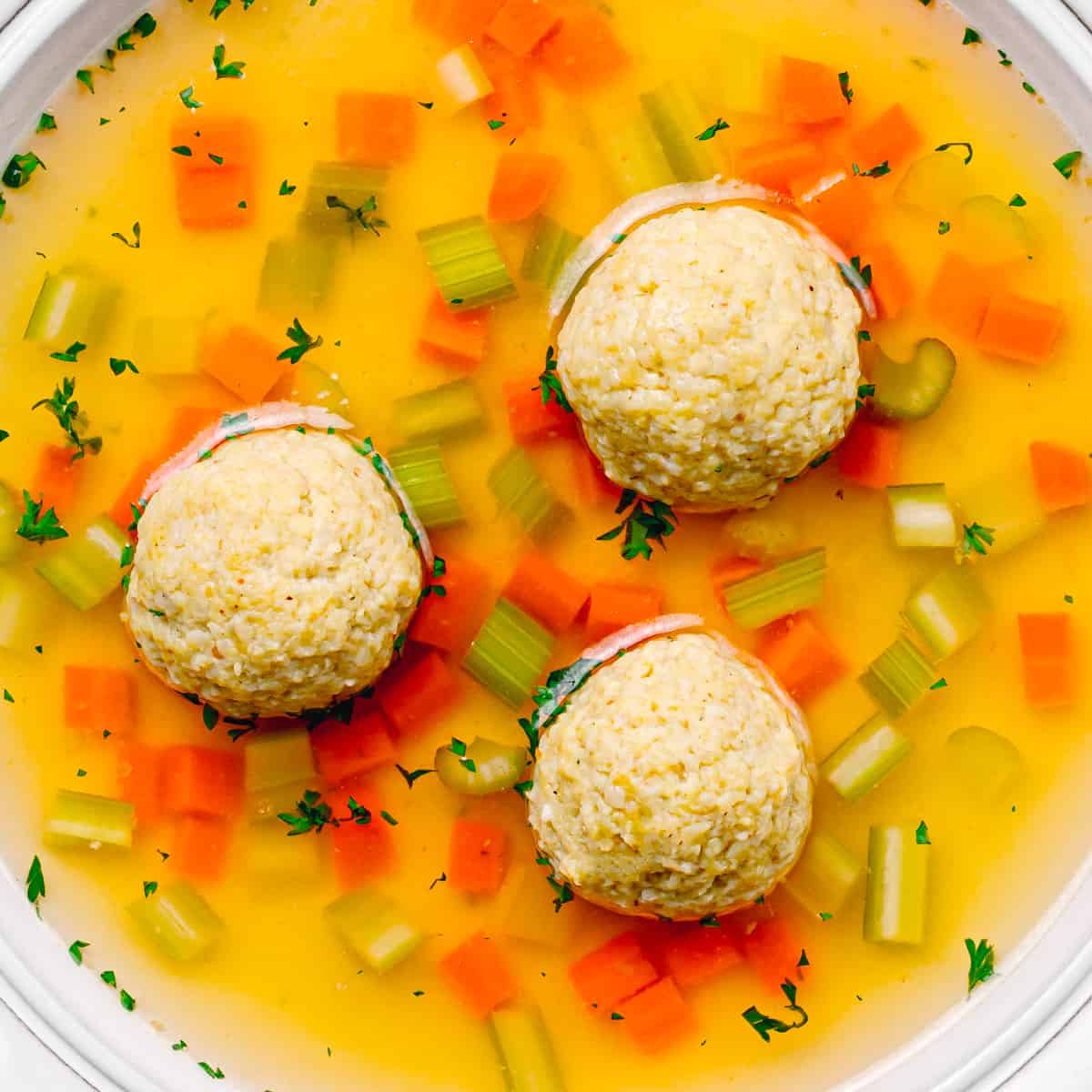 Chicken Soup with Matzo Balls Recipe