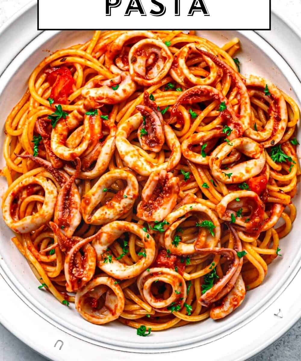 easy squid pasta
