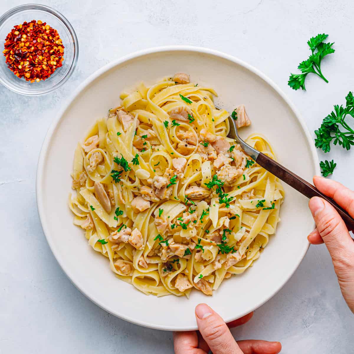 Pasta with Clam Sauce