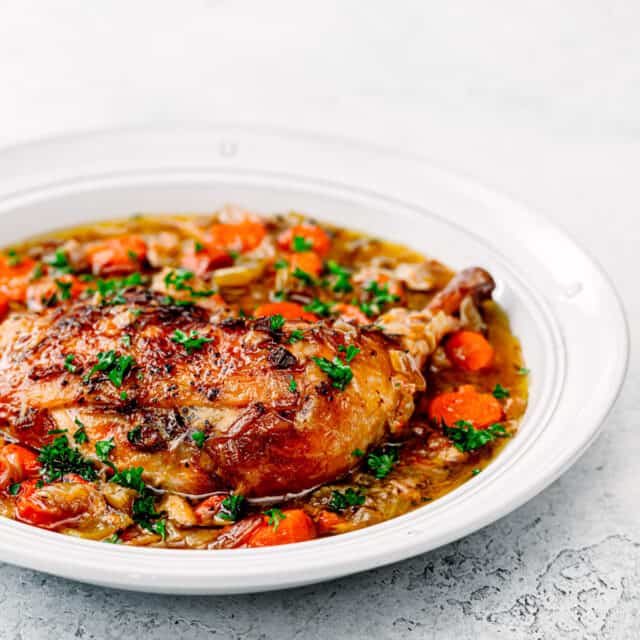 Crock Pot Chicken Stew with White Wine Posh Journal